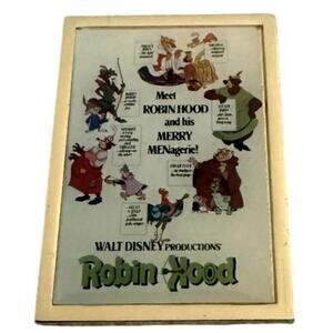 Disney Pink A La Mode / PALM  Robin Hood Movie Poster  Mystery Blind Box Pin